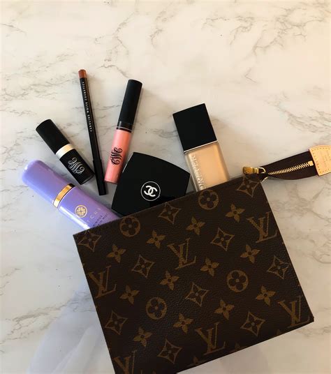 lv makeup|lv large square makeup bag.